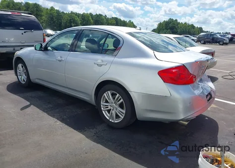 2012 Infiniti G37X z USA, uszkodzony, nr VIN JN1CV6AR5CM974765